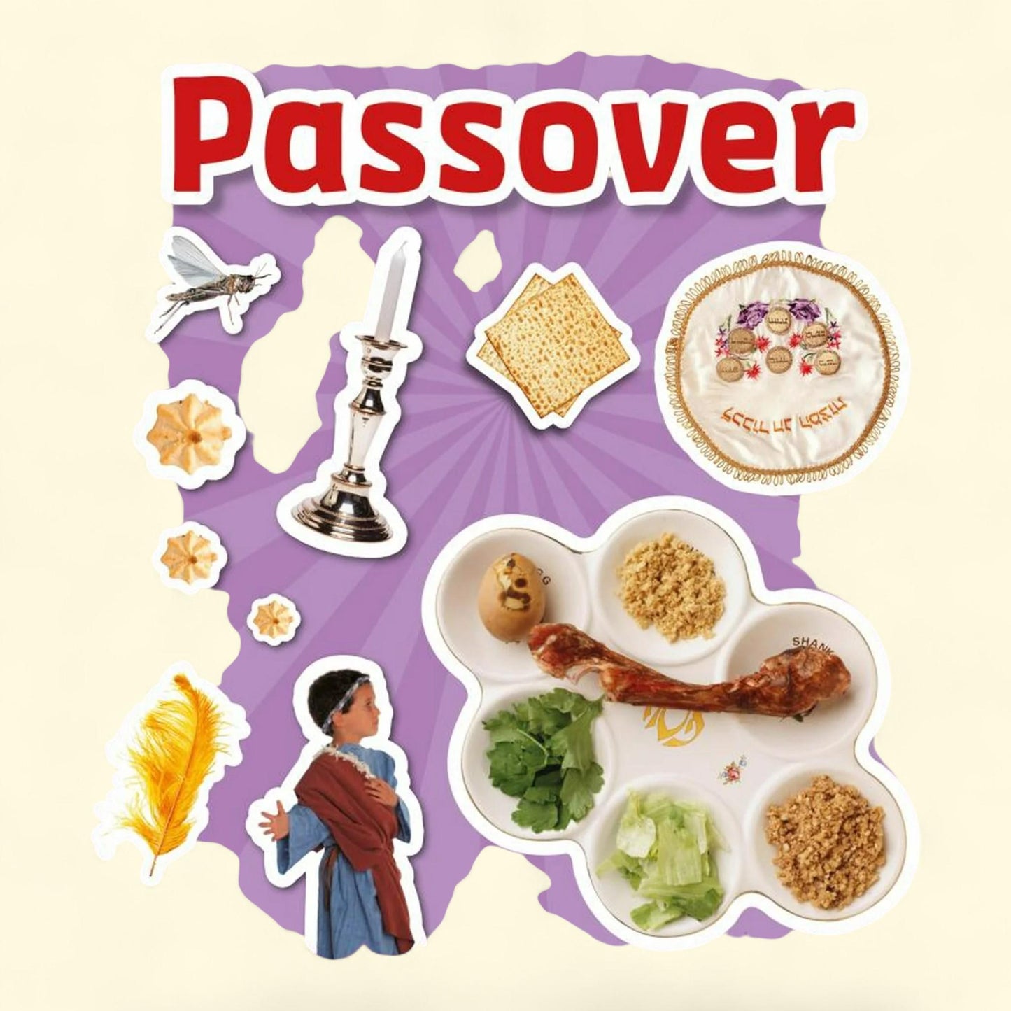 DK: Ultimate Sticker Book Passover, 5 - 9 Years