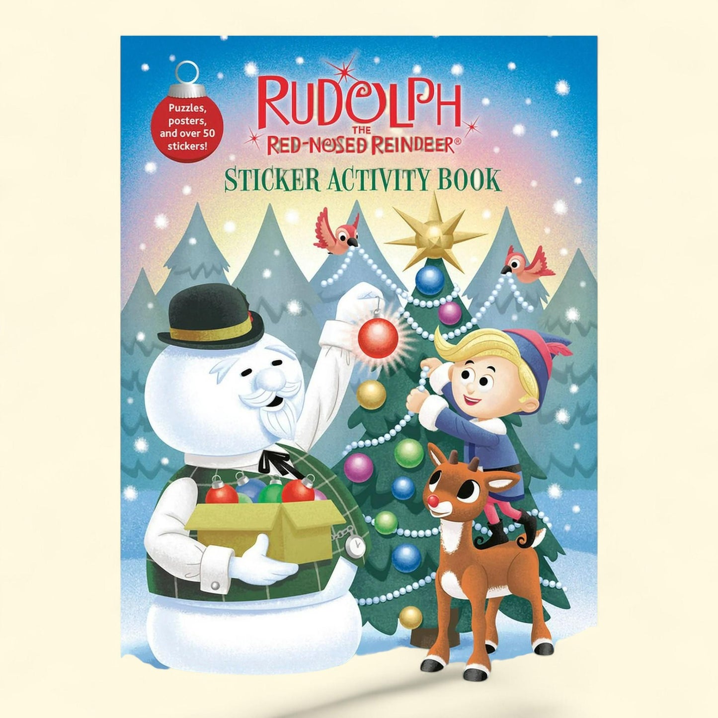Rudolph the Red-Nosed Reindeer Sticker Activity Book, Paperback