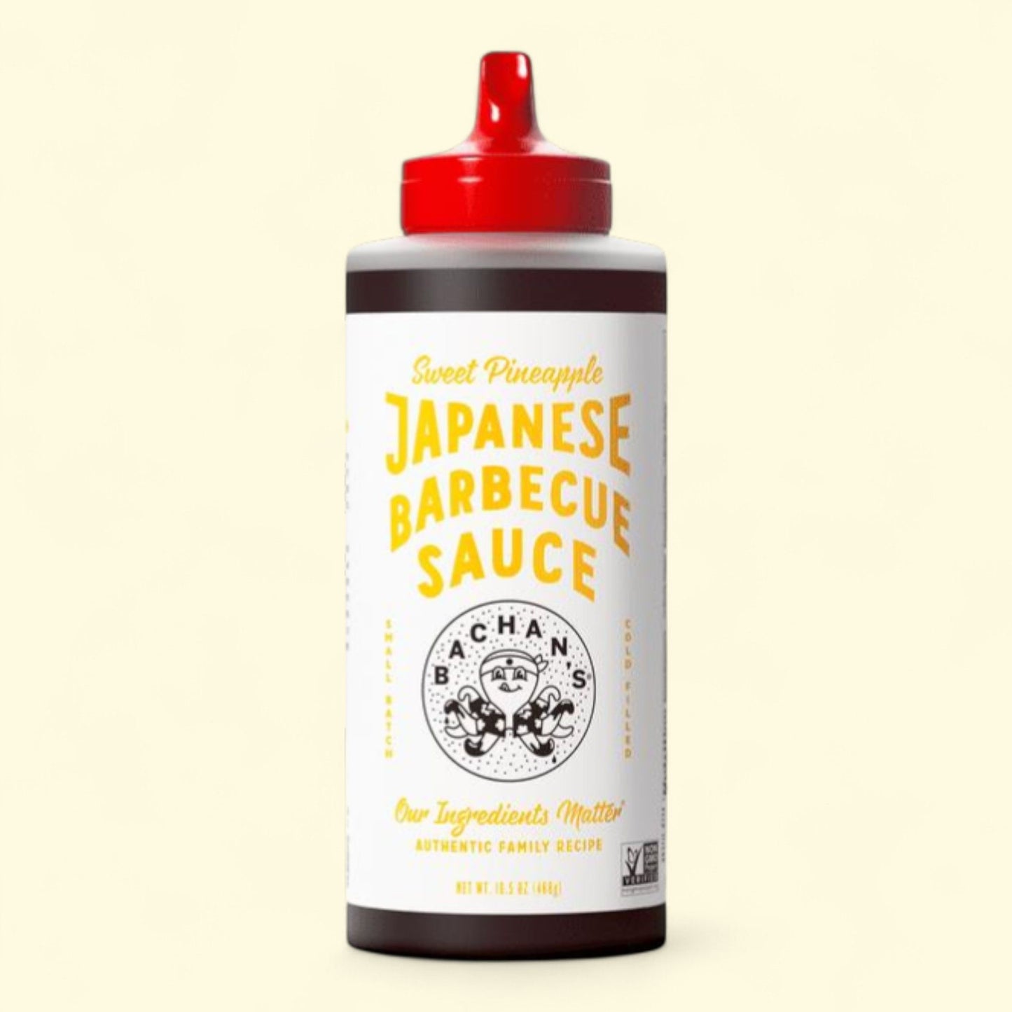 Sauce barbecue japonaise à l'ananas sucré de Bachan, bouteille de 470 ml