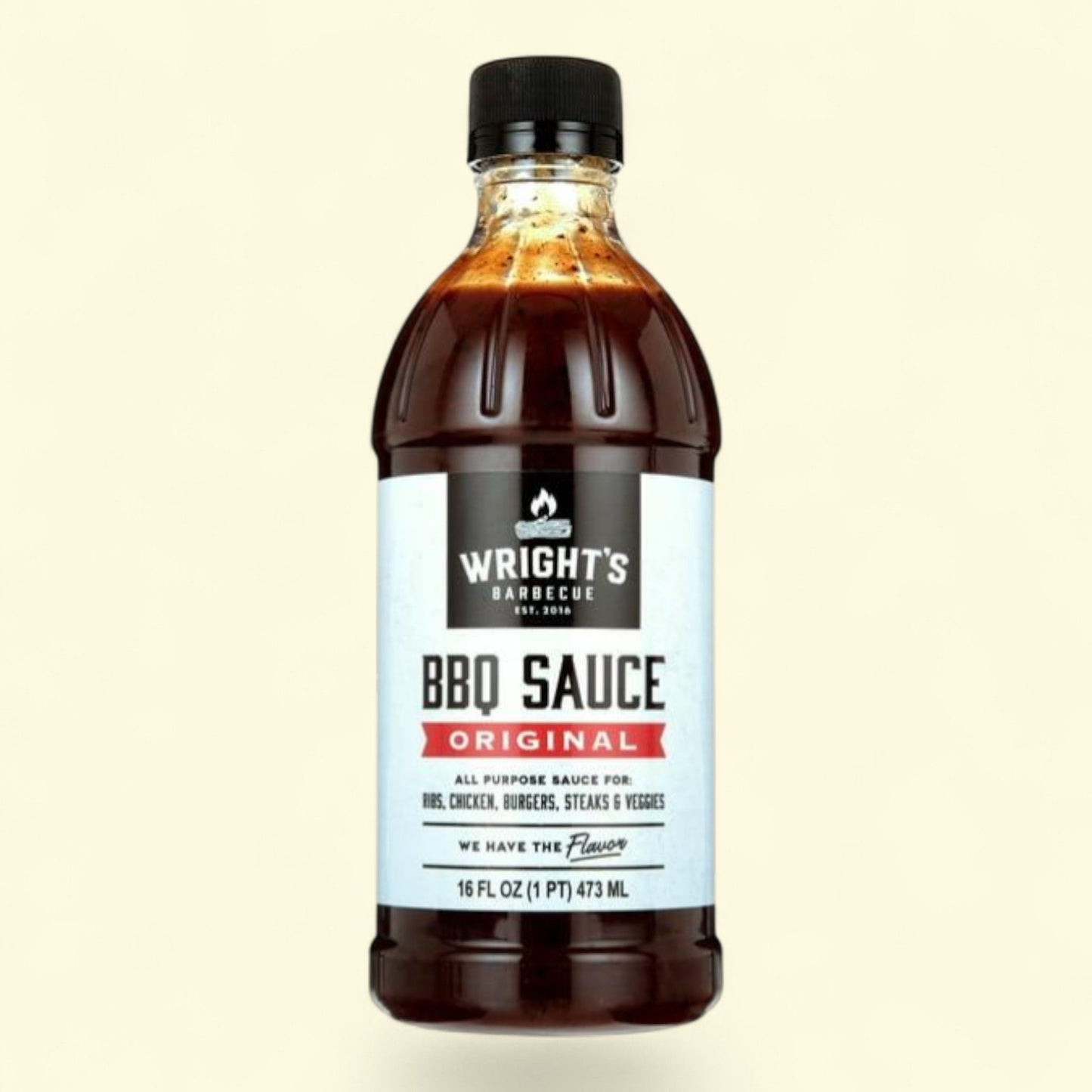 Wright's Barbecue Original BBQ Sauce, Premium Arkansas Based, Dairy-Free, 16 oz