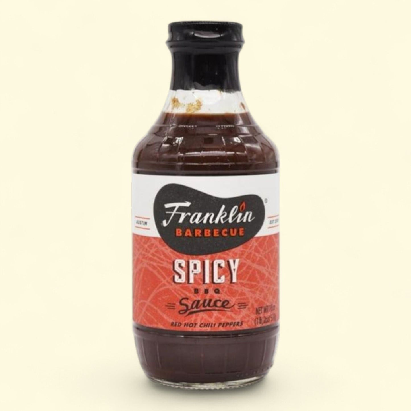 Franklin Barbecue Spicy BBQ Sauce, 18 OZ