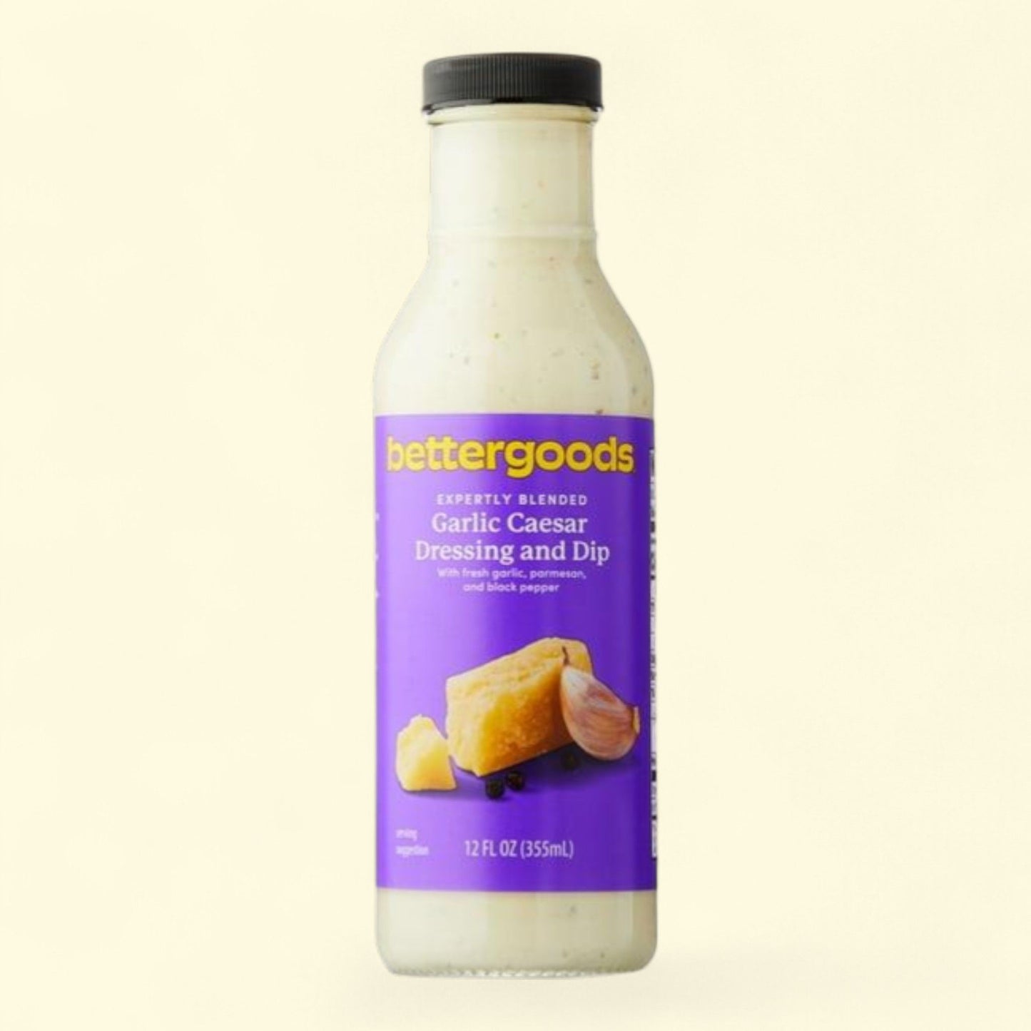 Bettergoods Garlic Caesar Dressing and Dip, 12 fl oz
