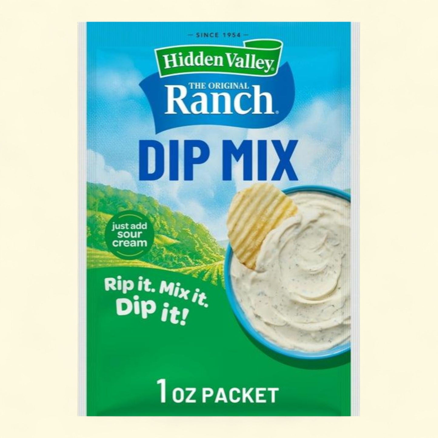 Hidden Valley Ranch Dips Mix, 1 Packet