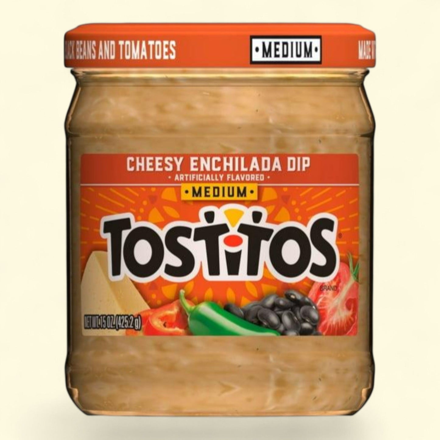 Tostitos Cheesy Enchilada Dip, 15 Ounce Jar