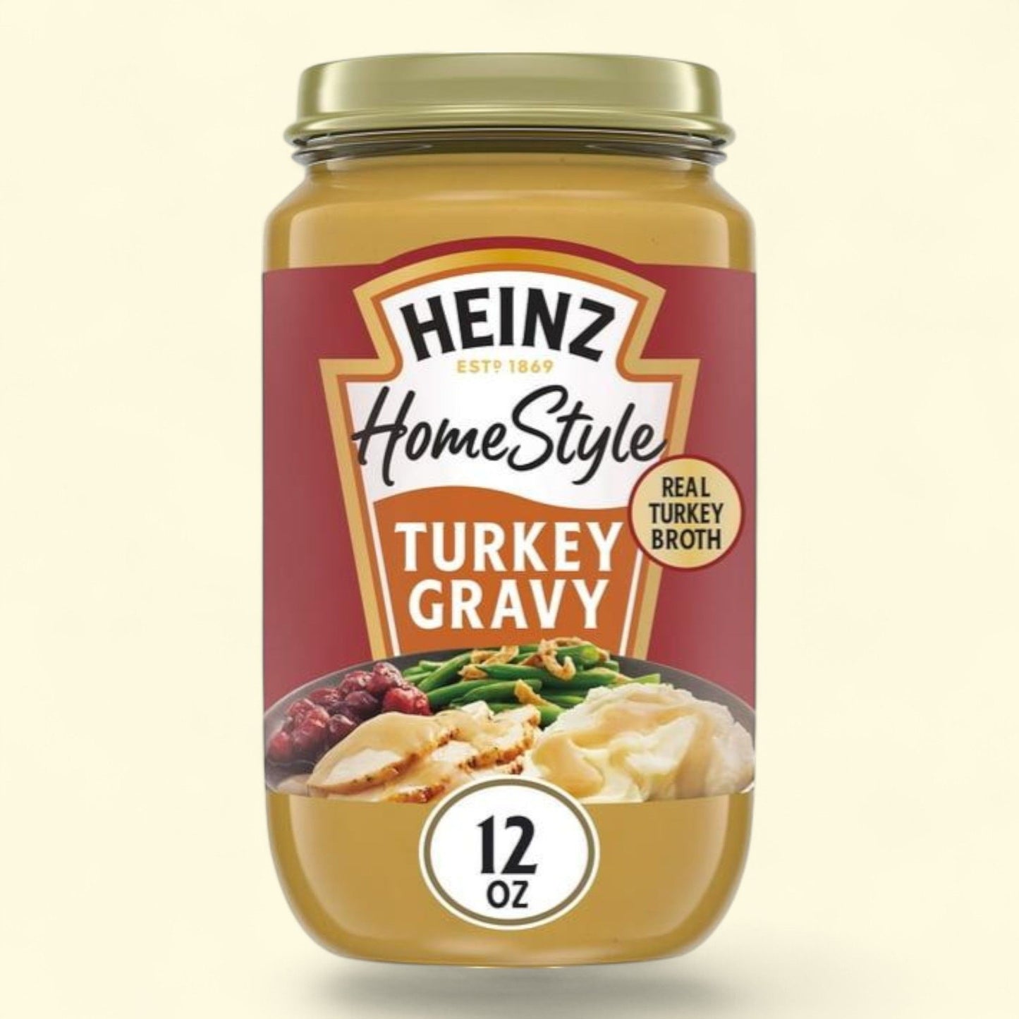 Heinz Turkey Gravy, 12 oz Jar