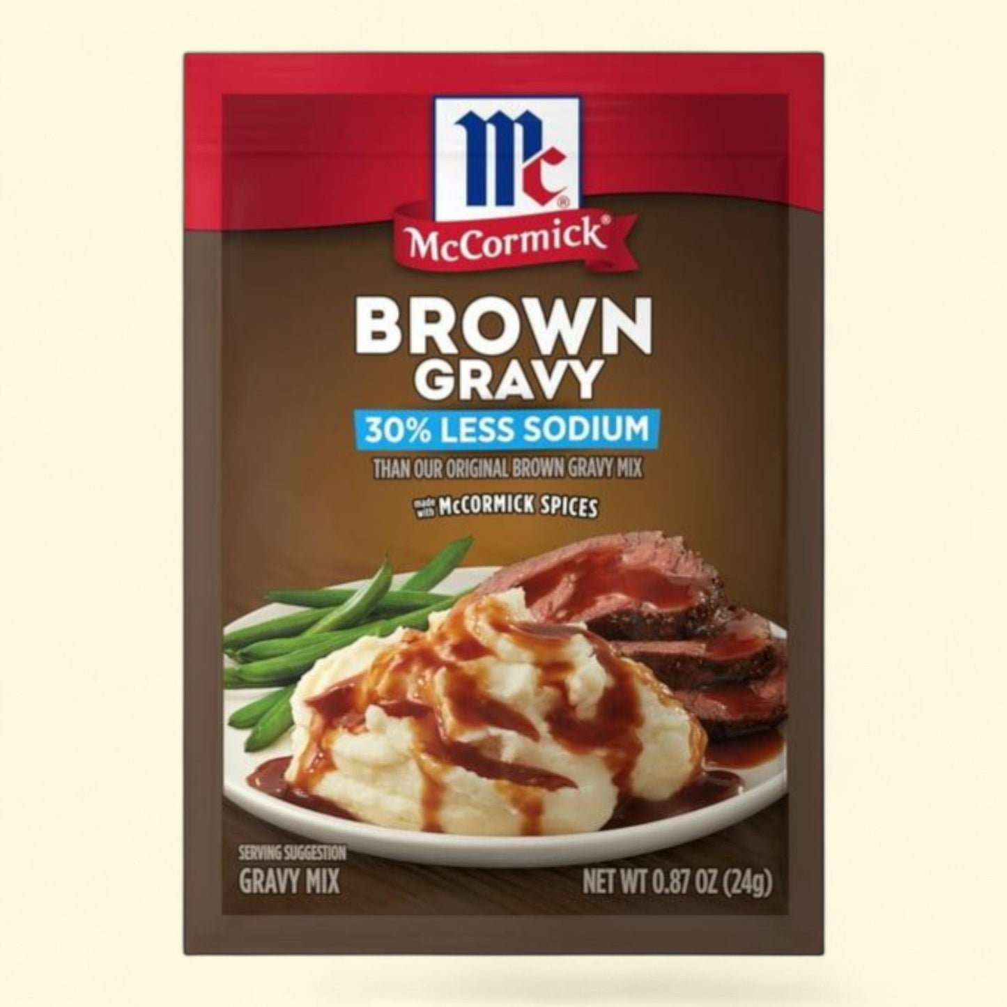 McCormick Brown Gravy Seasoning Mix, 0.870 oz