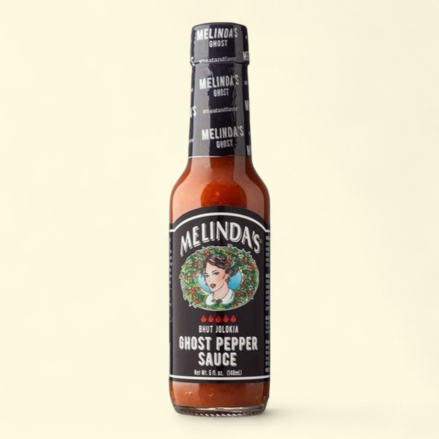 Melinda's Ghost Pepper Hot Sauce, 5 oz