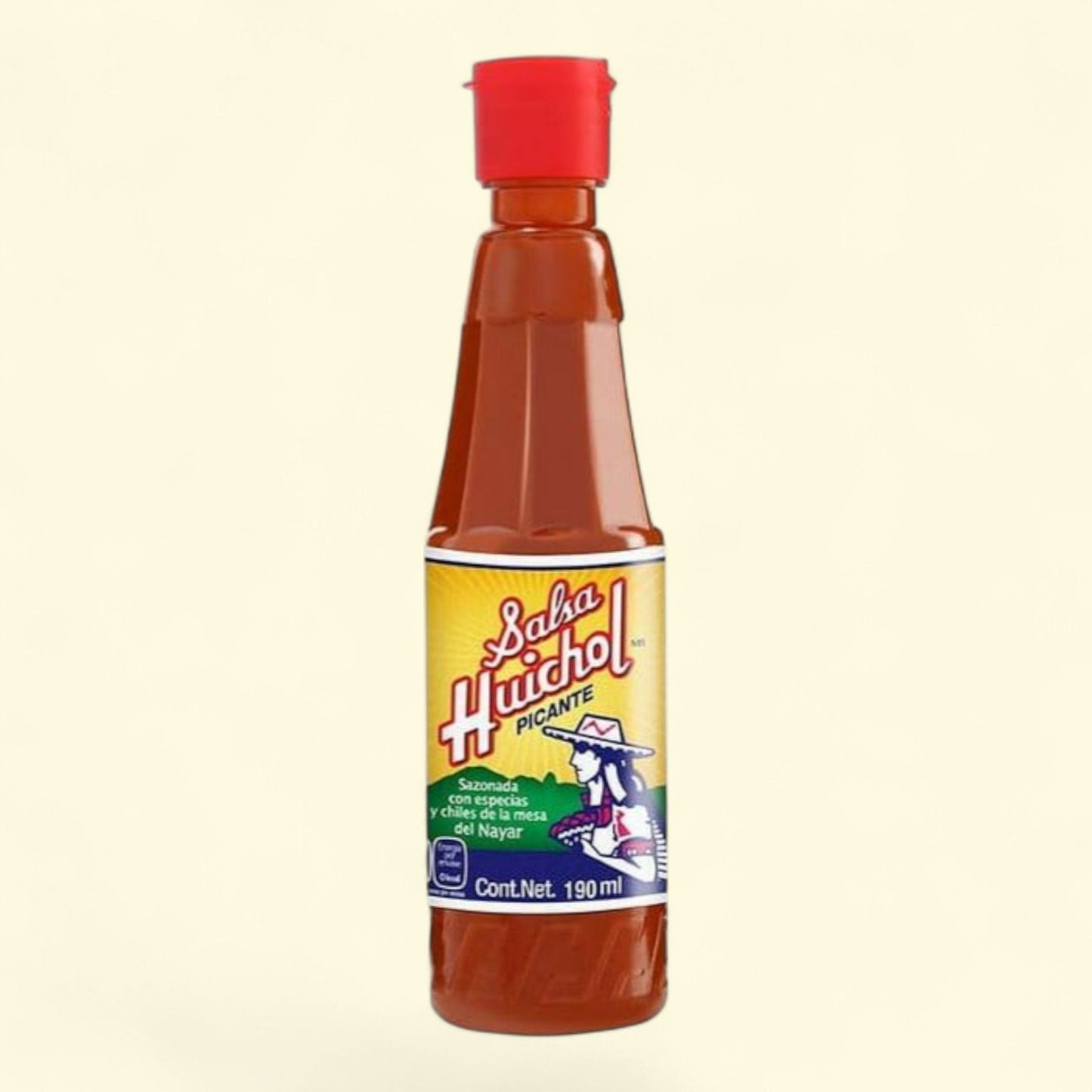 Huichol Salsa Hot Sauce, 6.5 oz / 190 ml