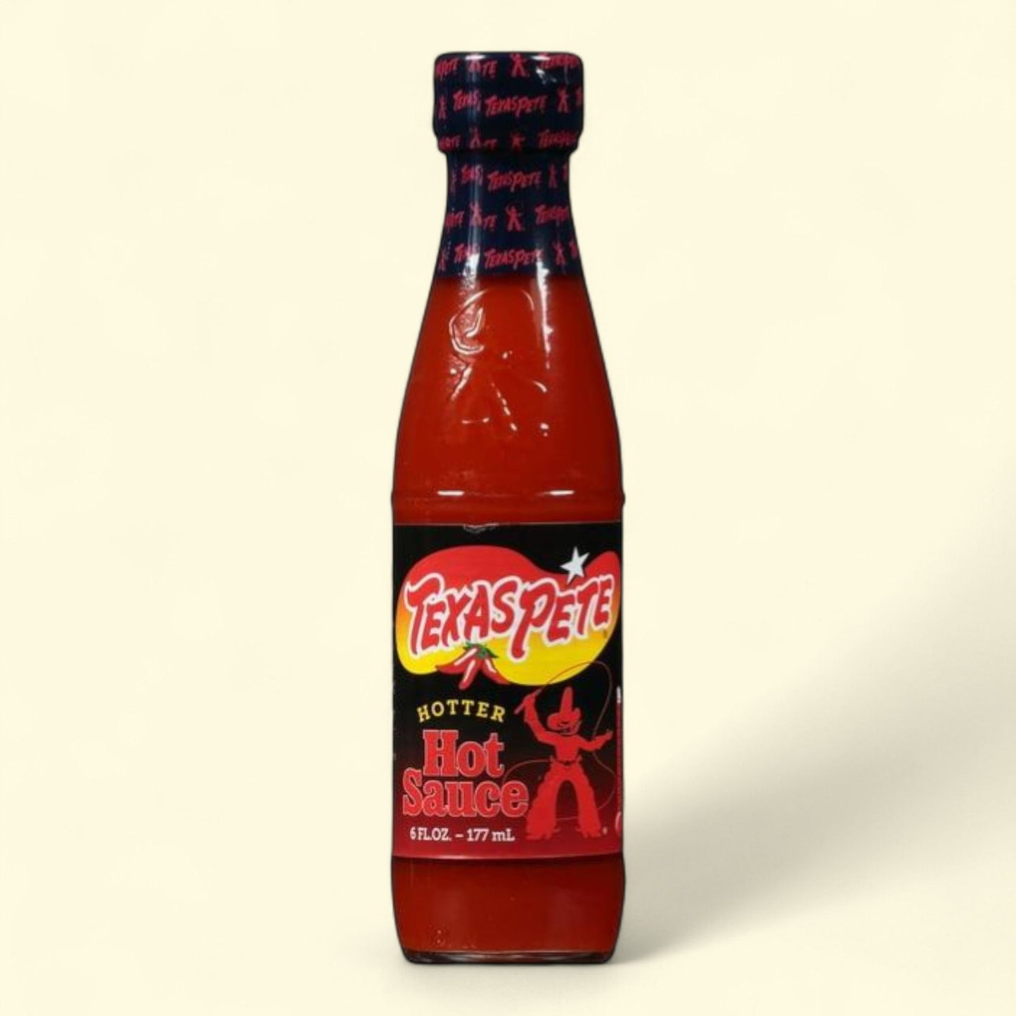 Texas Pete Hotter Hot Sauce, 6 Fl Oz