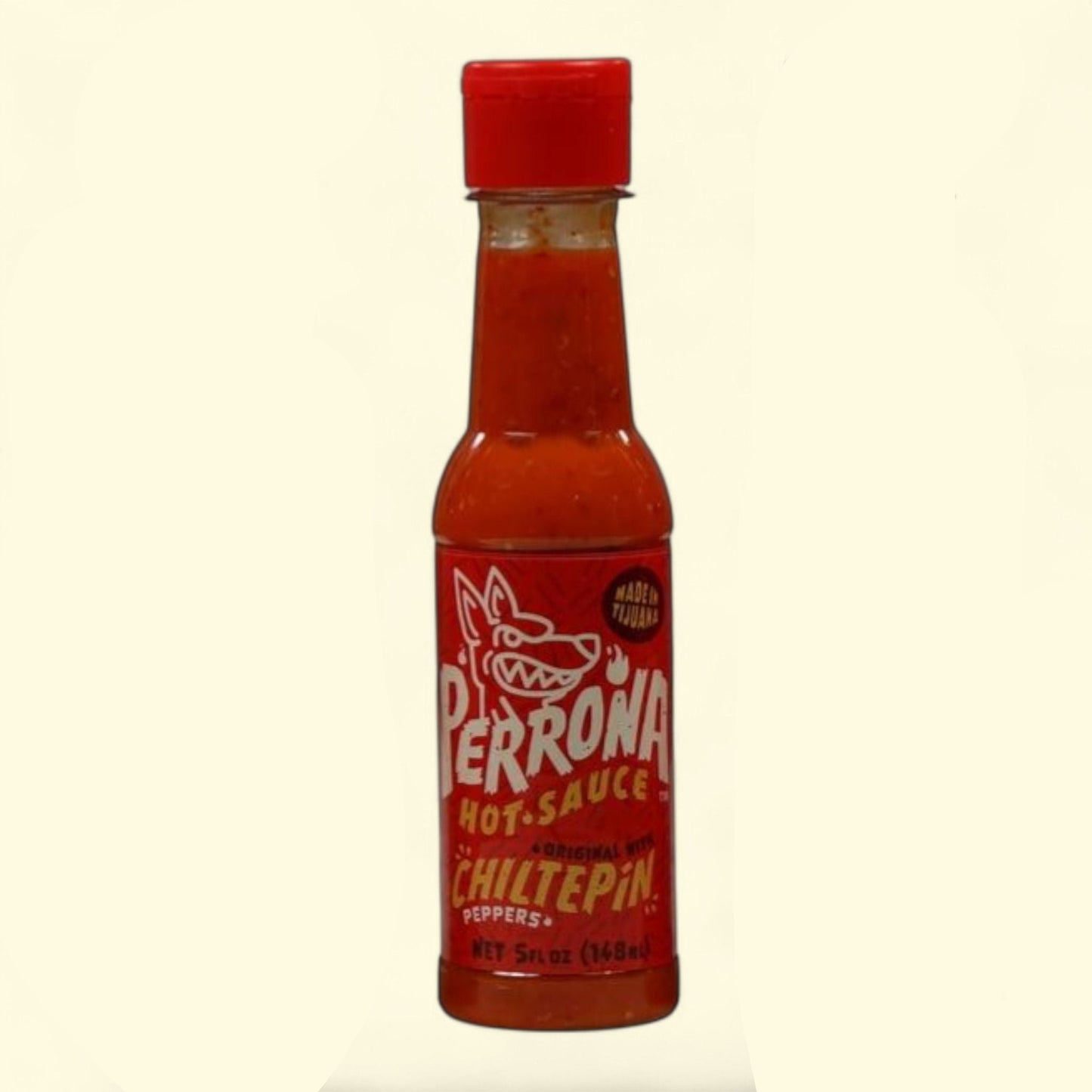 La Perrona Chiltepin Hot Sauce, 5oz