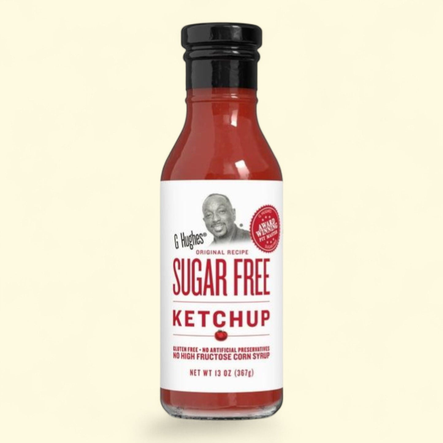G Hughes Sugar Free Ketchup, 13 oz — authentic US product shipped worldwide by Treatspree