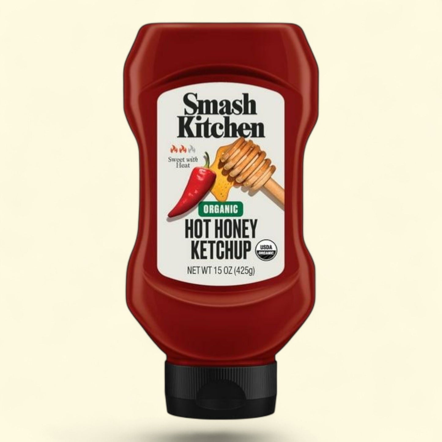 Smash Kitchen Hot Honey Ketchup, 15 oz