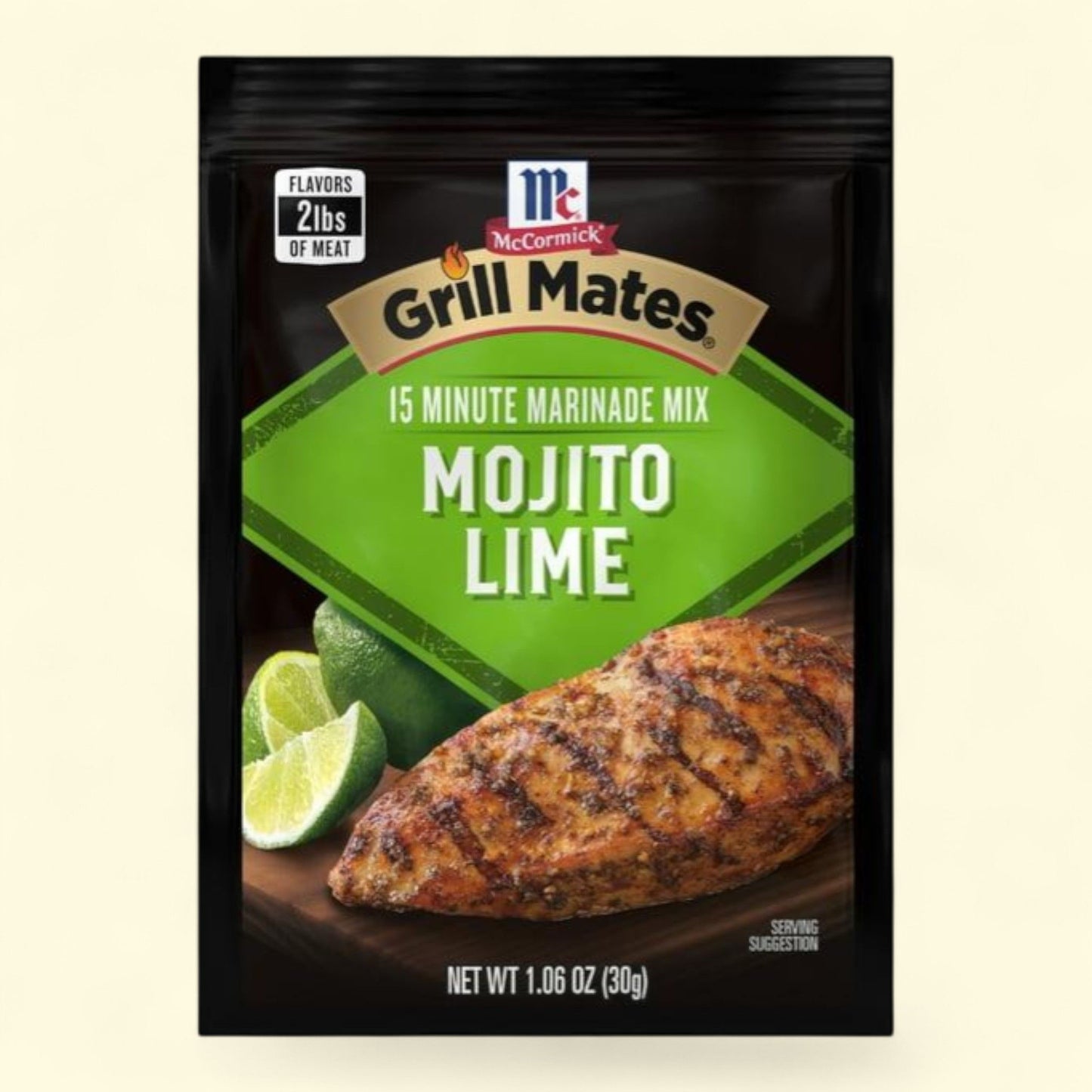 McCormick Grill Mates Mojito Lime Marinade Mix, 1.06 oz