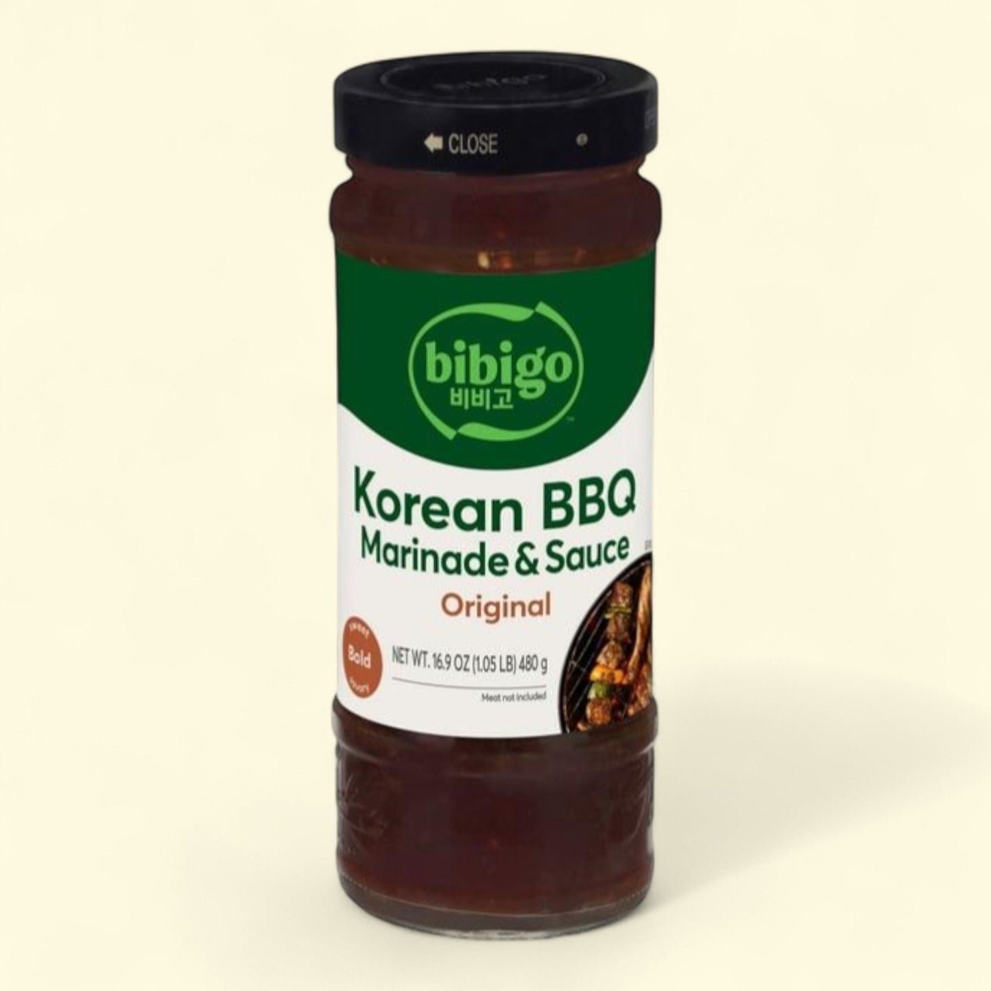 Bibigo Korean BBQ Marinade & Sauce, 16.9 oz