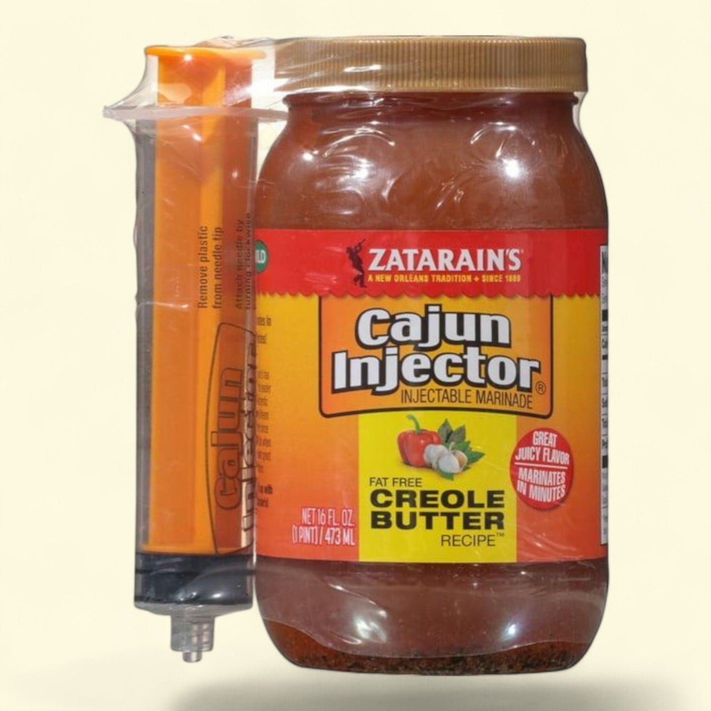 Zatarain's Cajun Injectors Creole Butter Injectable Marinade, 16 oz