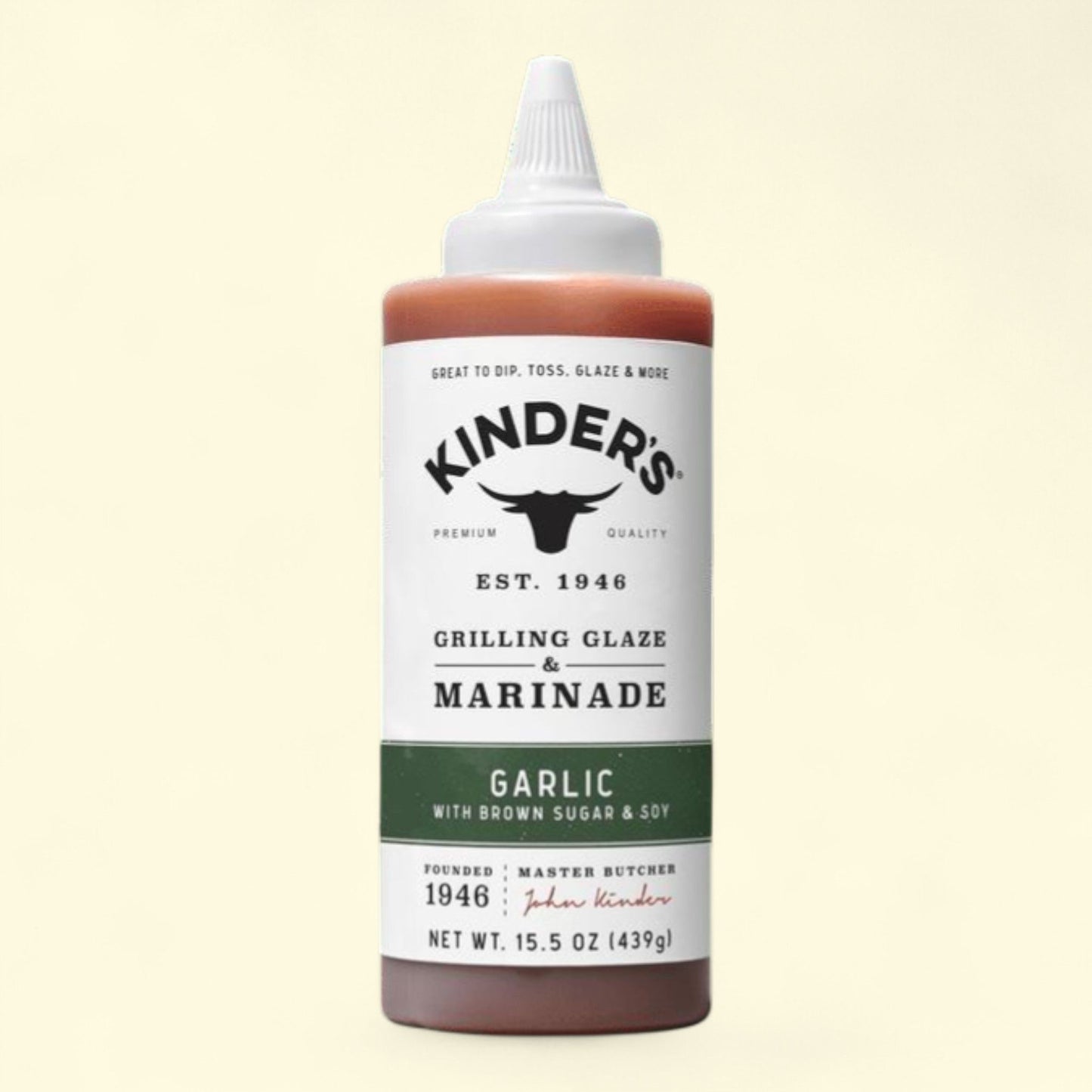 Kinder's Garlic Grilling Glaze and Marinade, 15.5 oz