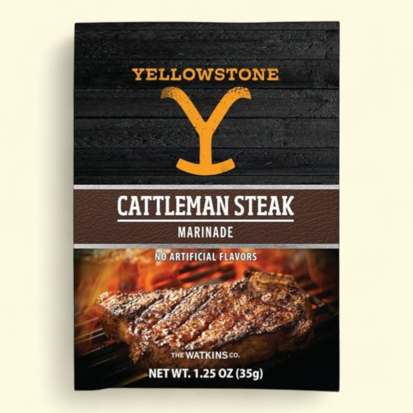 Yellowstone Cattleman Steak Marinade, 1.25 oz
