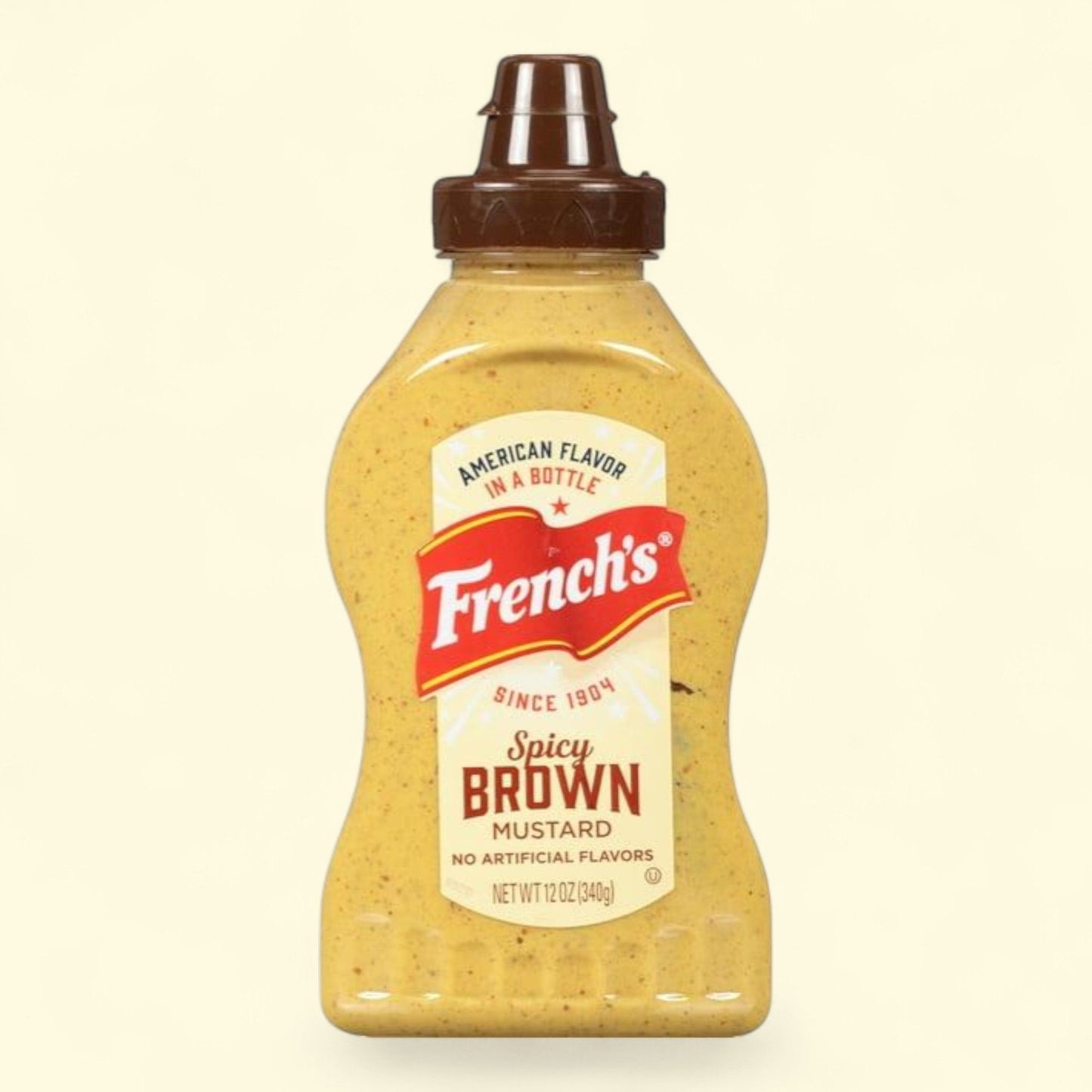 French's Spicy Brown Mustard, 12 oz