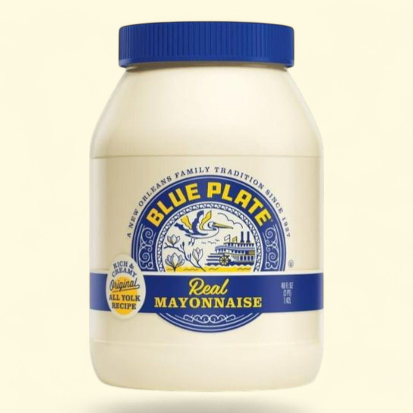 Blue Plate Real Mayonnaise, 48 fl oz Jar