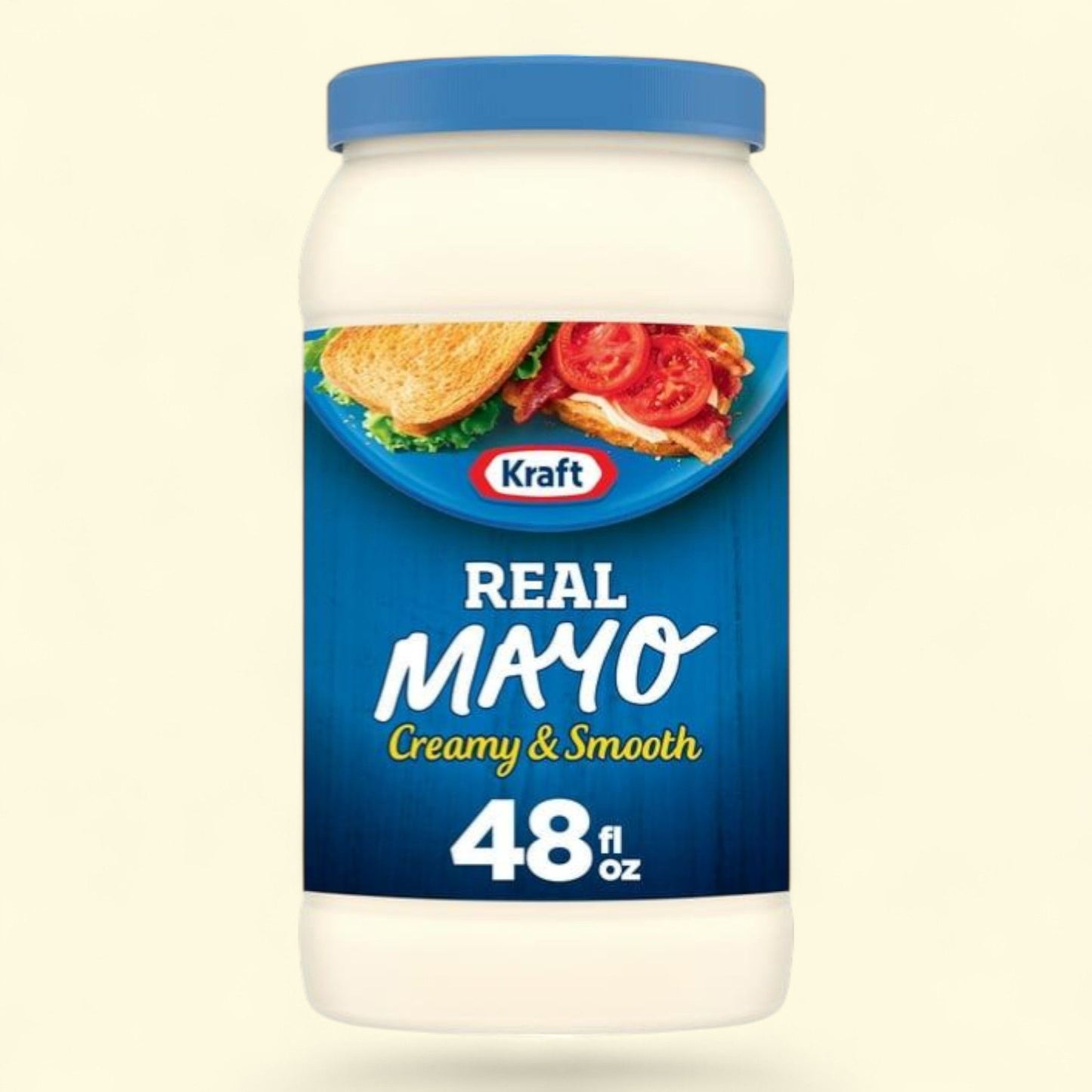 Kraft Real Mayo Creamy & Smooth Mayonnaise, 48 fl oz Jar