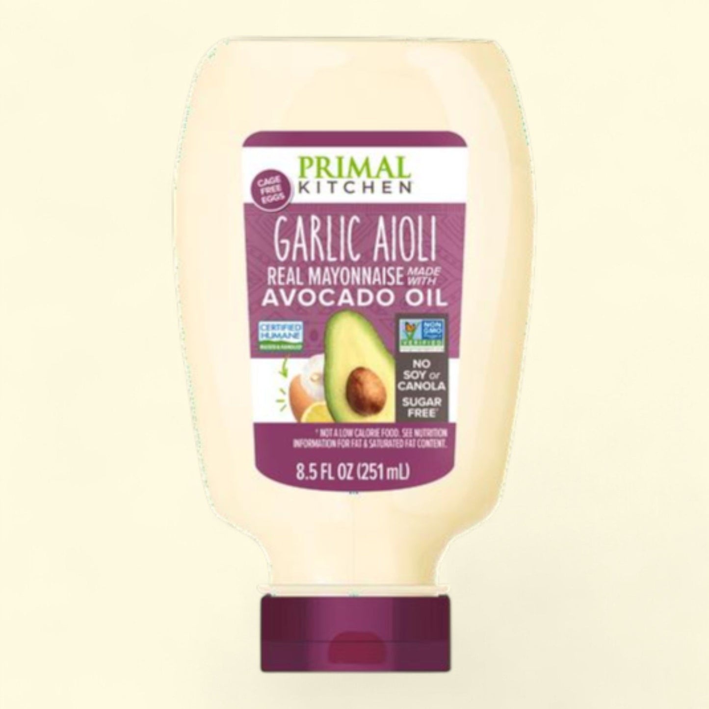 Primal Kitchen Garlic Aioli Mayo, 8.5oz