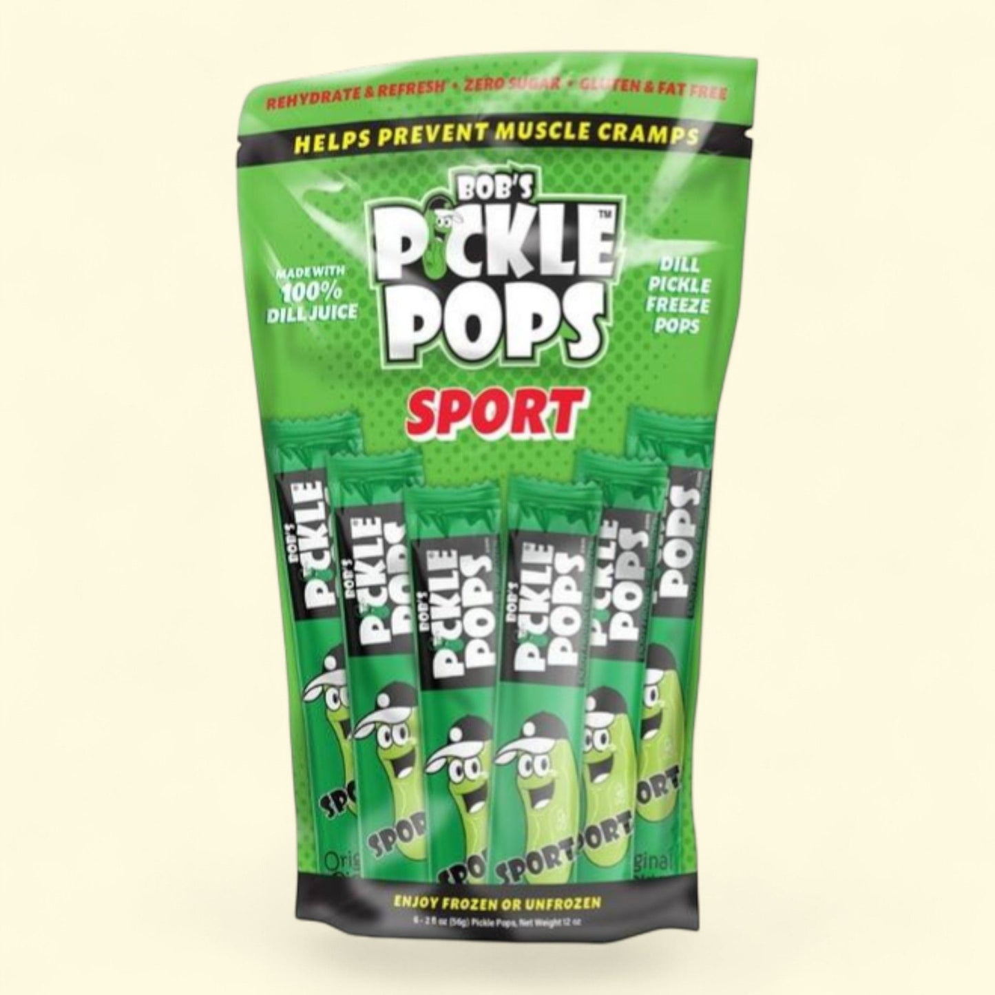 Bob's Pickle Pops, 2 oz, 6 Count
