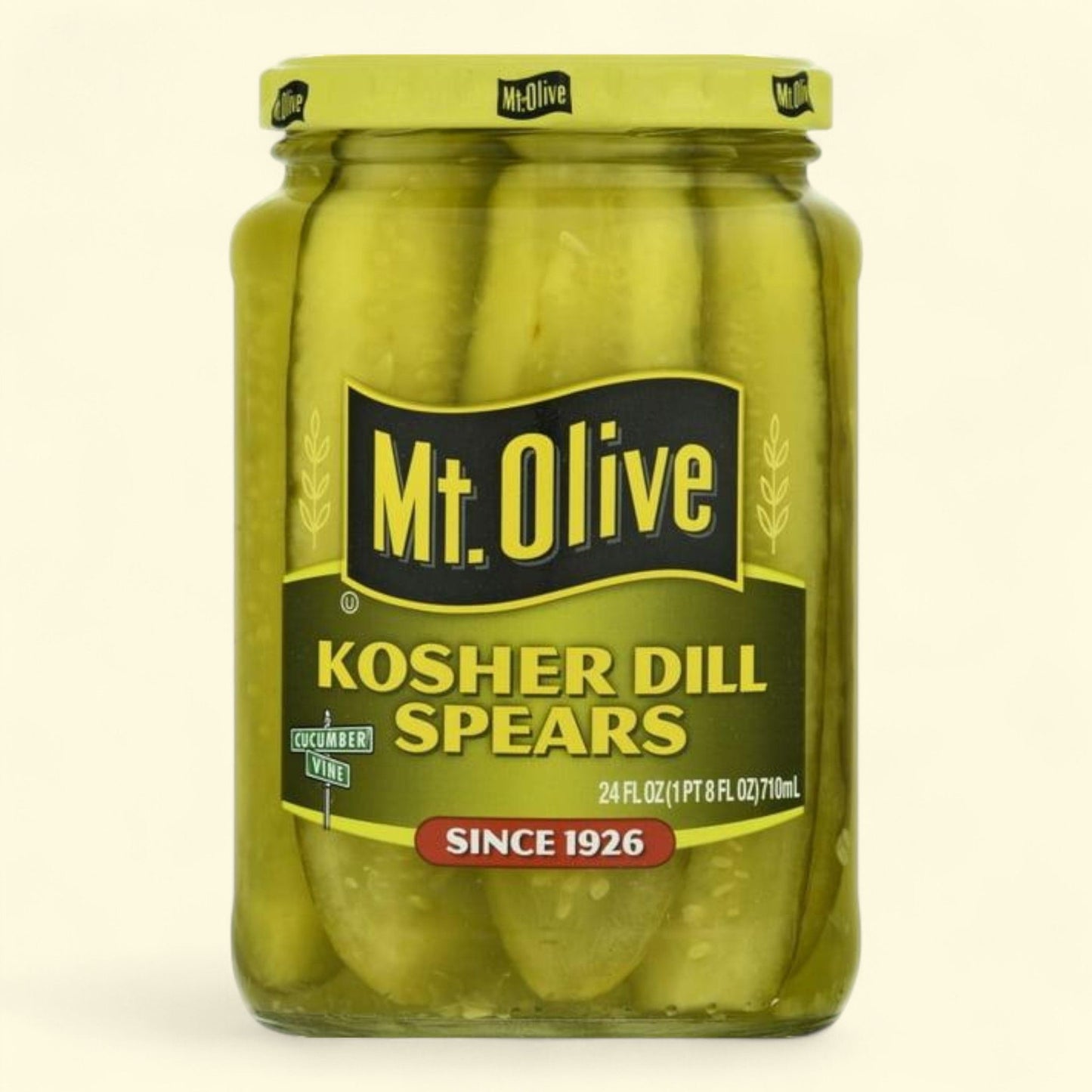 Mt. Olive Kosher Dill Pickle Spears, 24 fl oz Jar