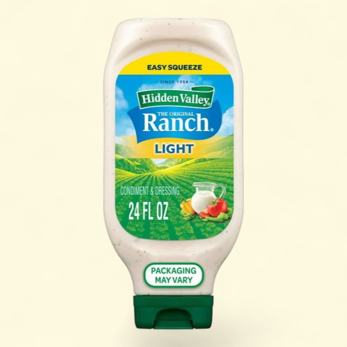 Hidden Valley Original Ranch Light Salad Dressing, 24 Ounce Bottle