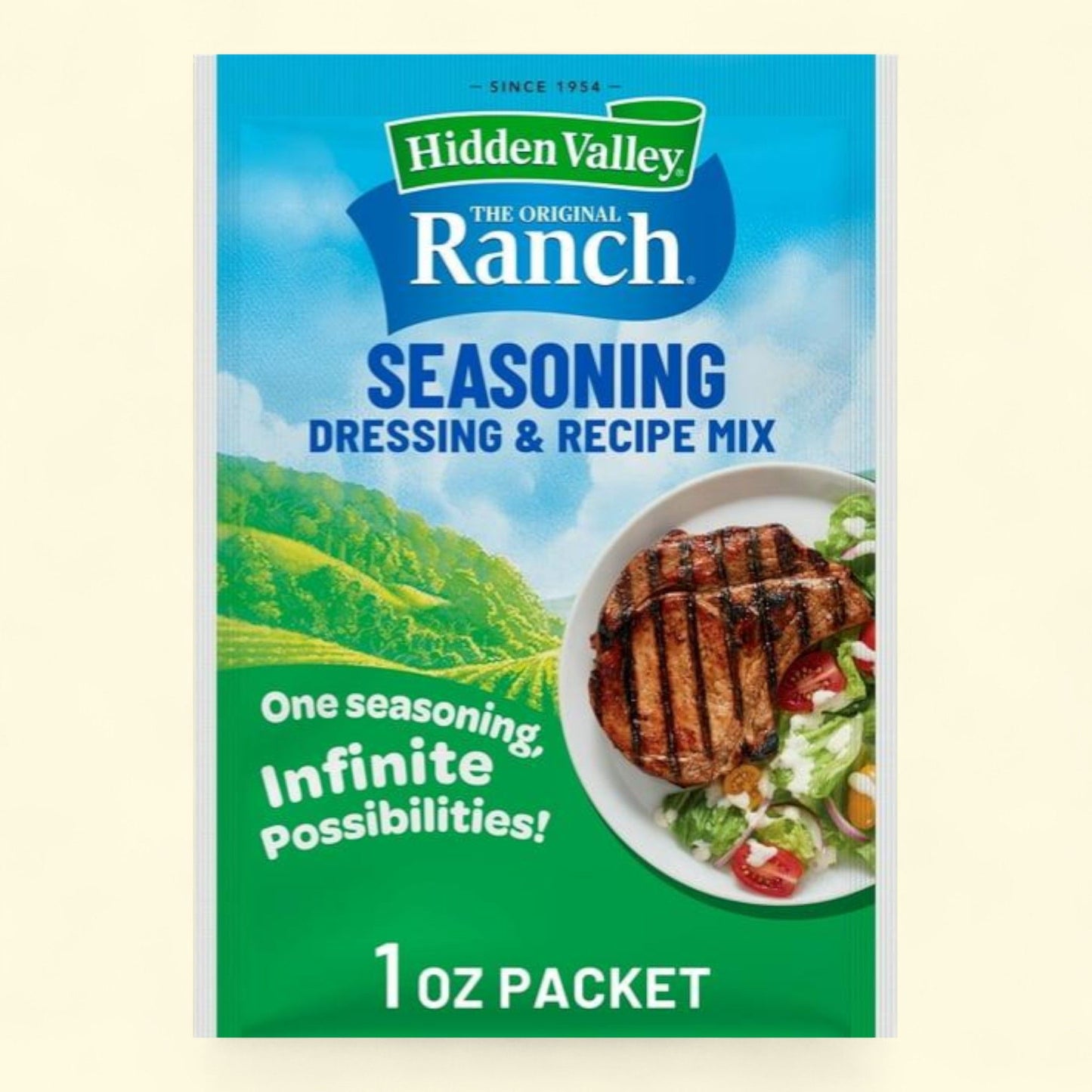 Hidden Valley Original Ranch Salad Dressing and Seasoning Mix, 1 oz