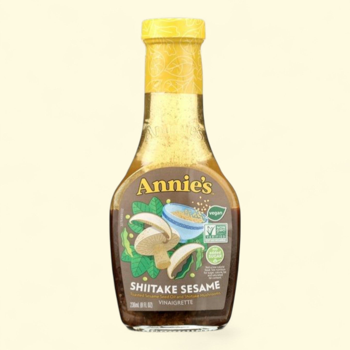 Annie's Shiitake Sesame Vinaigrette Salad Dressing, 8 oz — authentic US product shipped worldwide by Treatspree