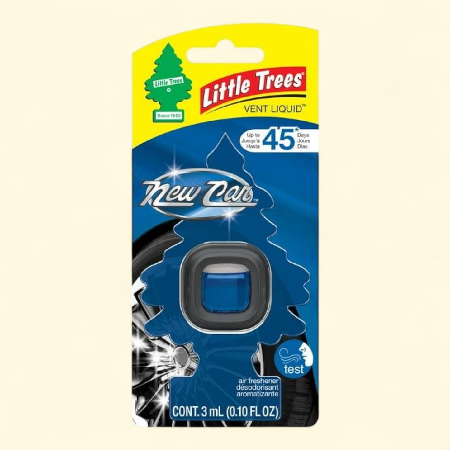 Little Trees Air Freshener Vent Clip, New Car Fragrance