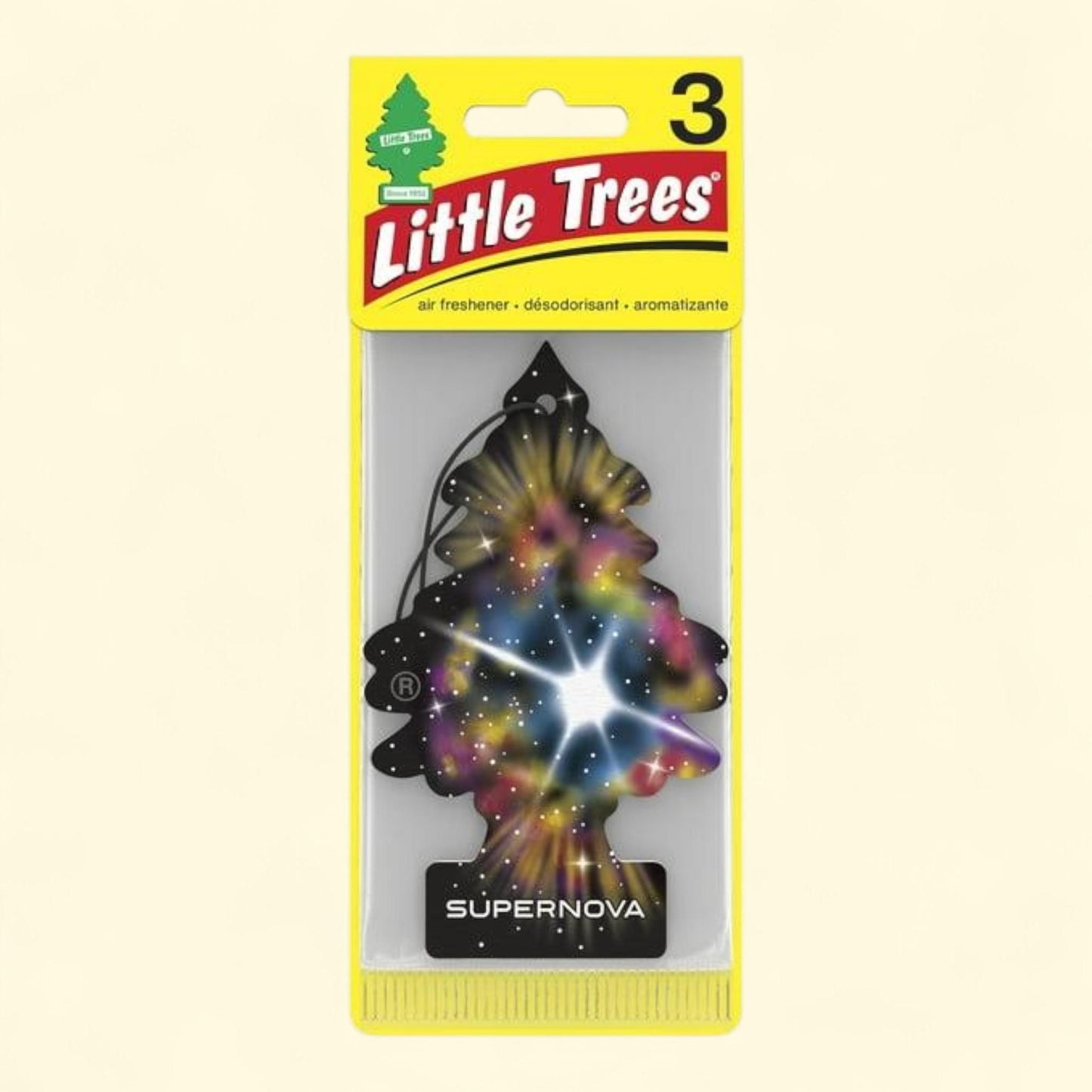 Little Trees Air Freshener Supernova Fragrance, 3-Pack