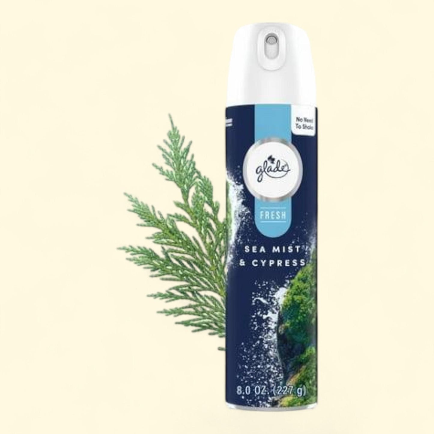 Glade Air Freshener Spray, Sea Mist & Cypress, 8 oz