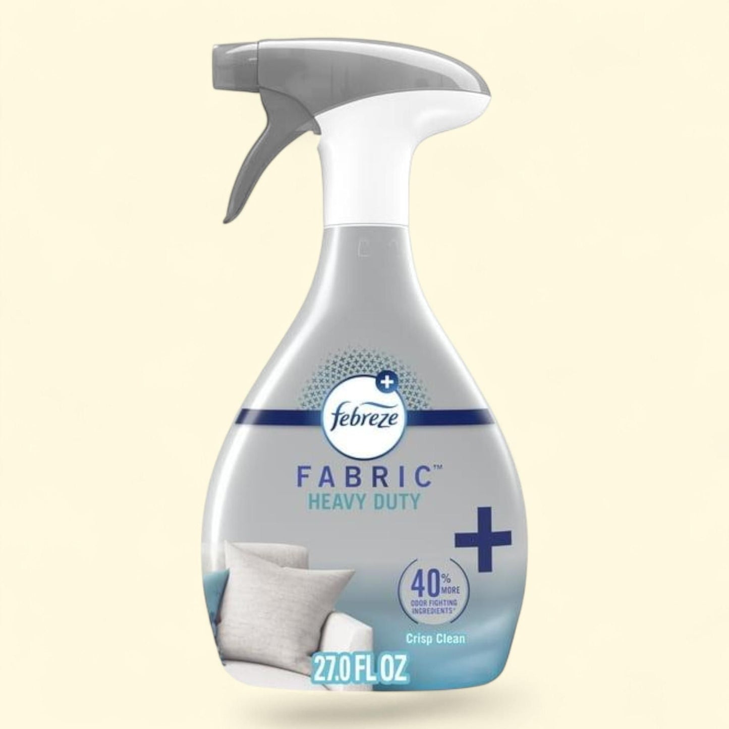 Febreze Fabric Spray Air Freshener, Heavy Duty Crisp Clean, 27 oz