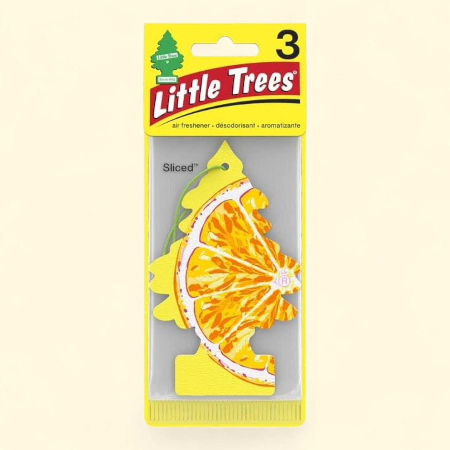 Little Trees Air Freshener, Sliced Fragrance, 3-Pack