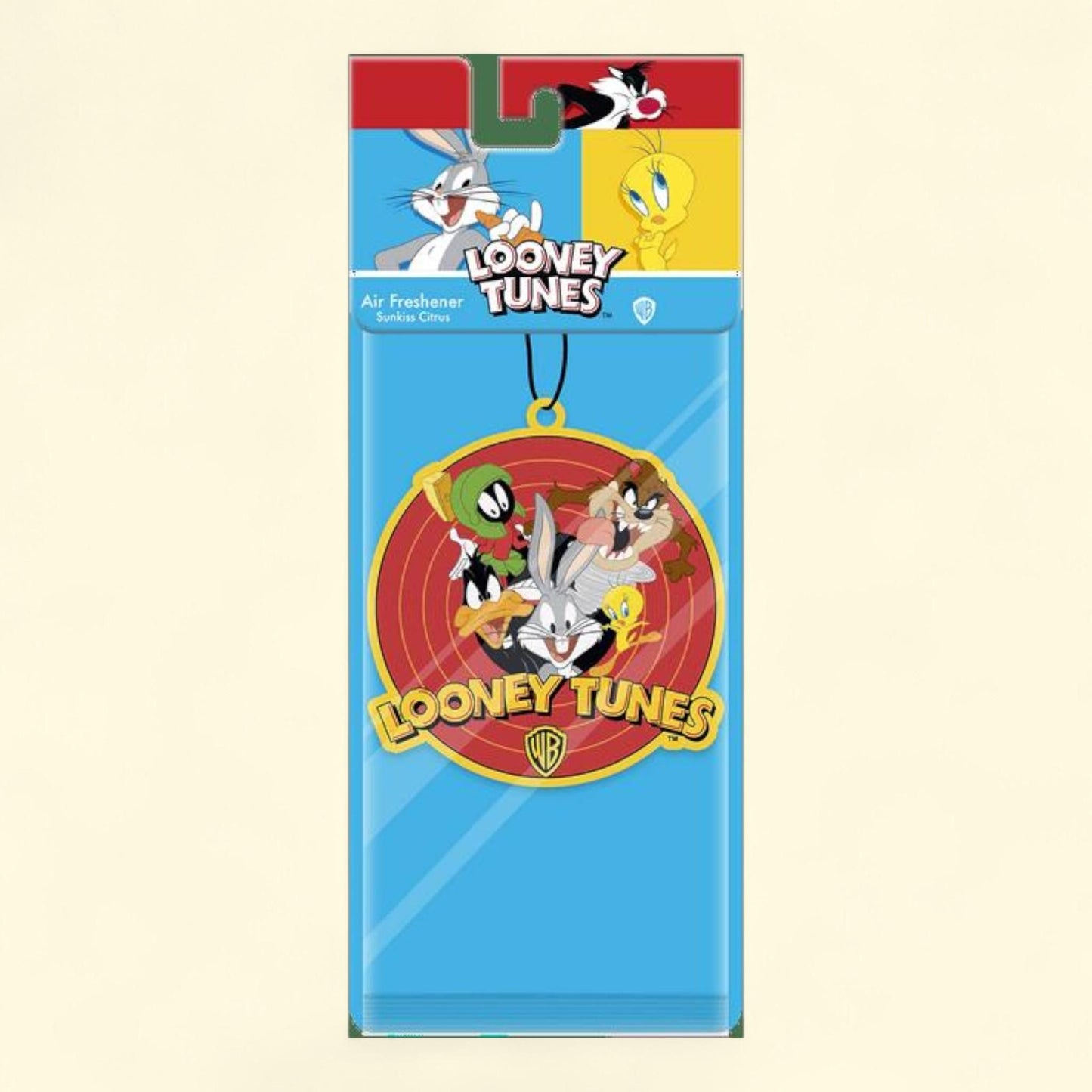 Warner Brothers Tweety Bird Hanging Air Freshener, Fresh Jasmine Scent, Single Pack