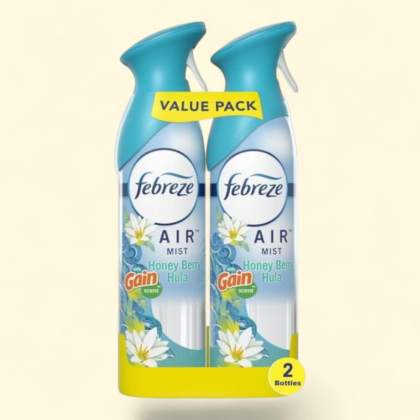 Febreze Air Freshener Spray, Gain Honey Berry Hula, 8.8oz, 2 Count