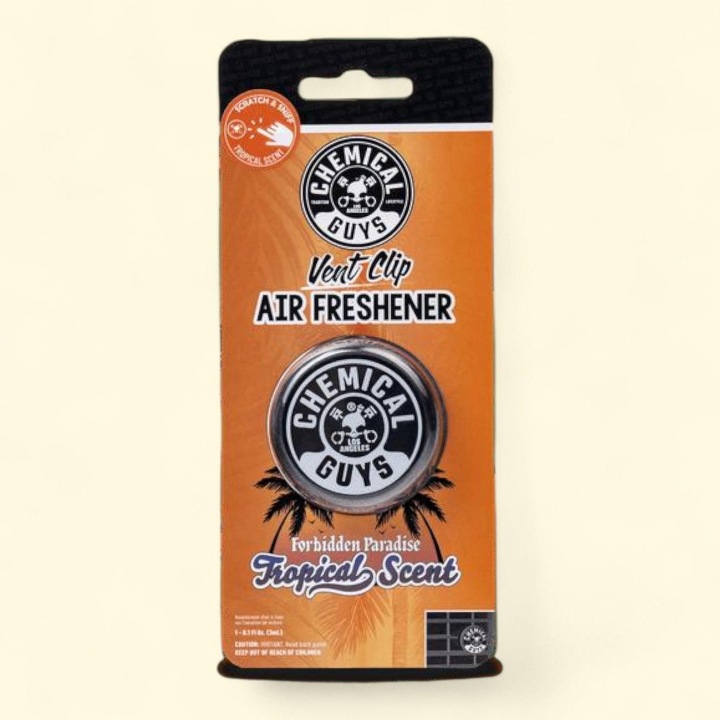 Chemical Guys Vent Clip Air Freshener, 1 Clip