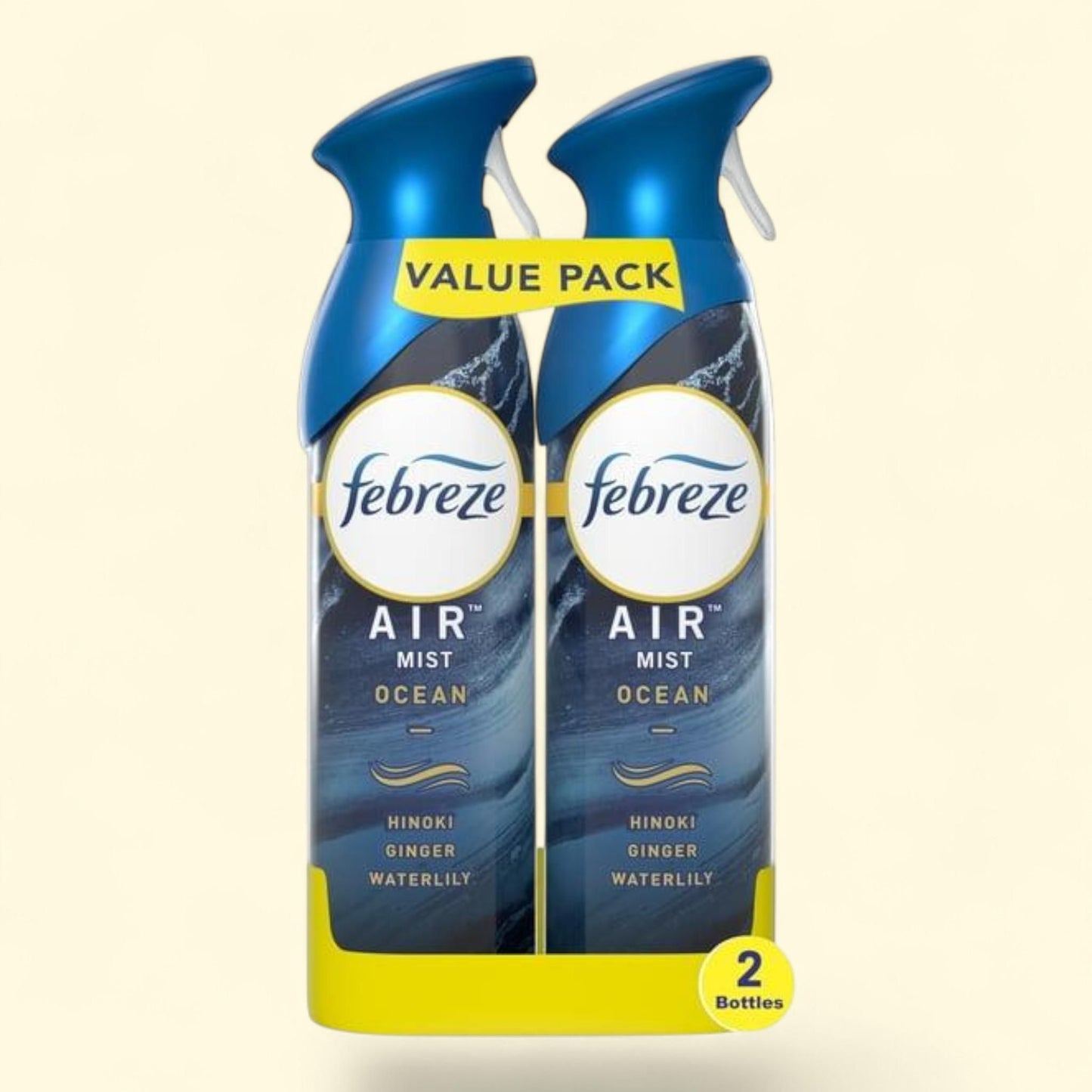 Febreze Air Freshener Spray, Ocean, 8.8oz, 2 Count