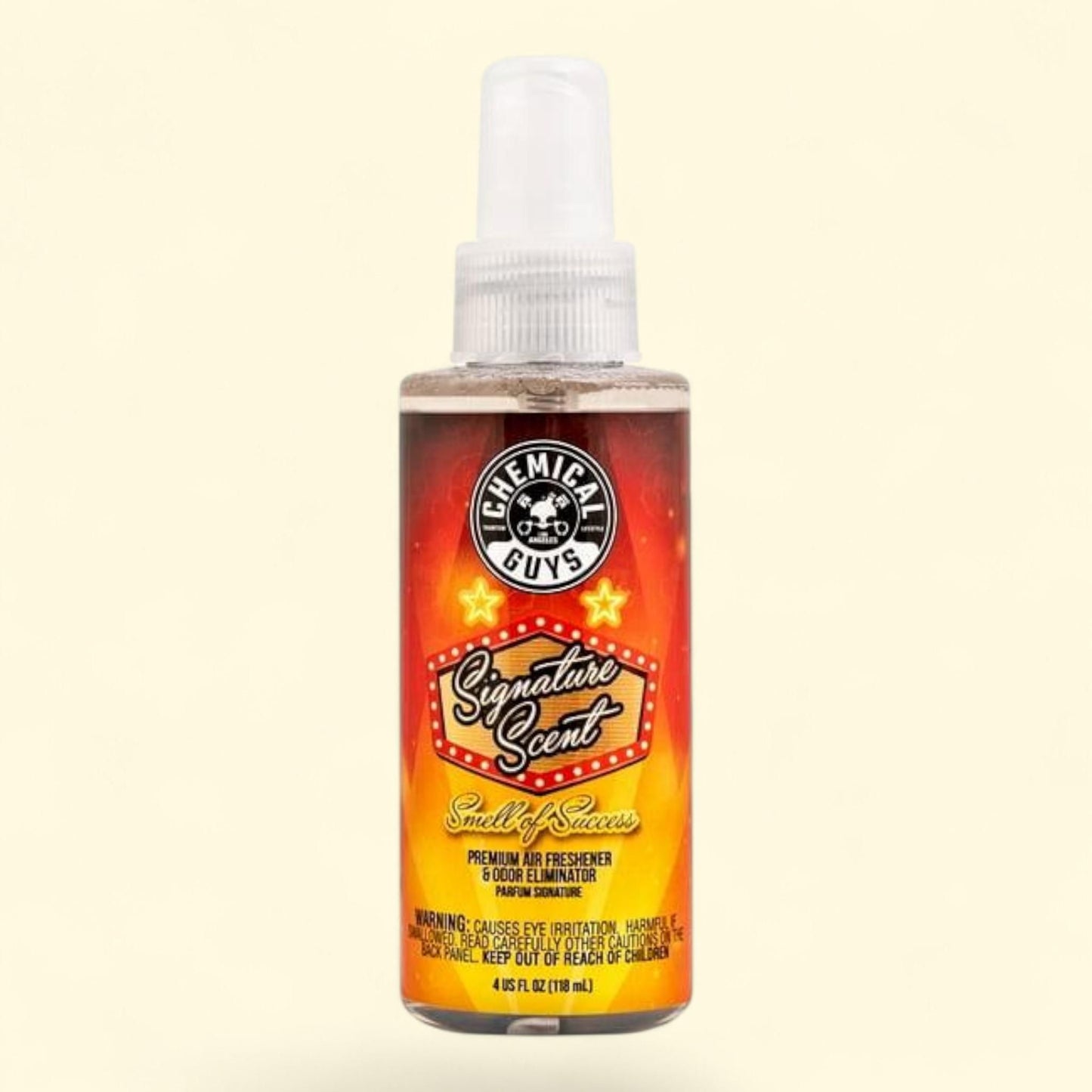 Chemical Guys Signature Scent Air Freshener and Odor Eliminator, 4 Ounce