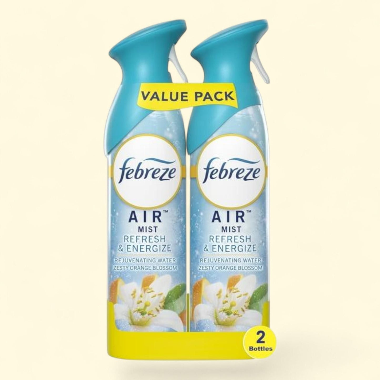 Febreze Air Freshener Spray, Refresh & Energize, 8.8oz, 2 Count