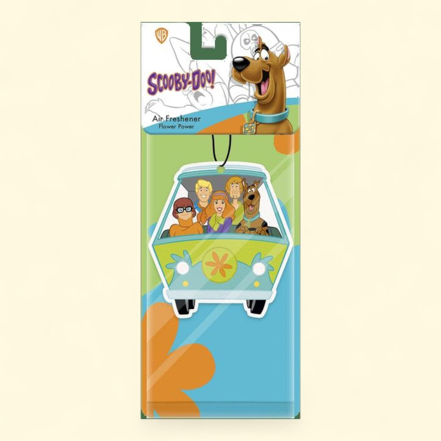 Scooby Doo Air Freshener, Flower Power Scent, Single Pack