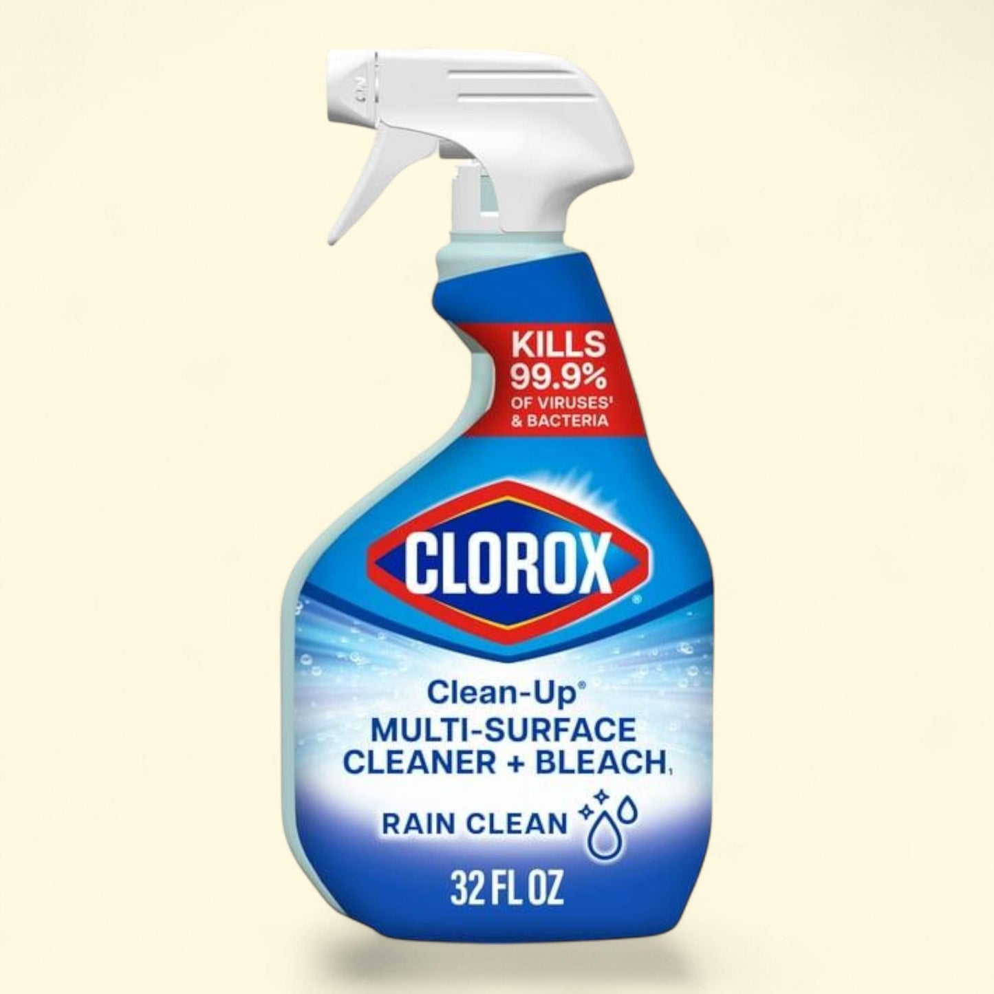 Nettoyant multi-usages en spray Clorox Clean-Up avec eau de Javel, Rain Clean, 946 ml