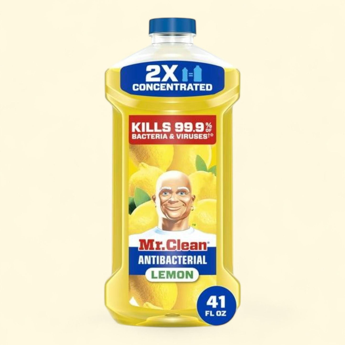 Mr. Clean Floor Cleaner, All Purpose Cleaner, Mop Soap, Lemon, 41 fl oz