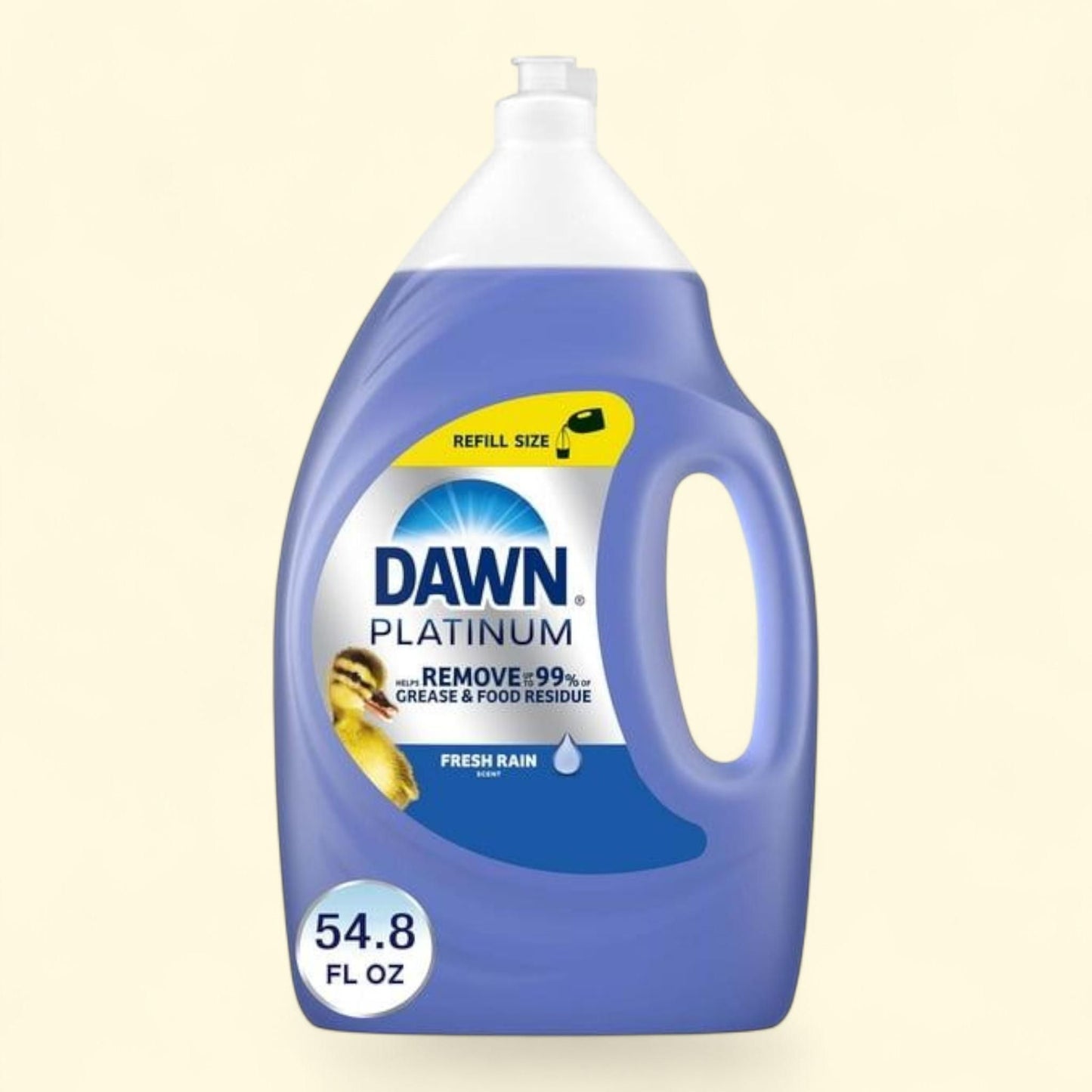 Dawn Platinum Dish Soap Liquid, Fresh Rain, 54.8oz