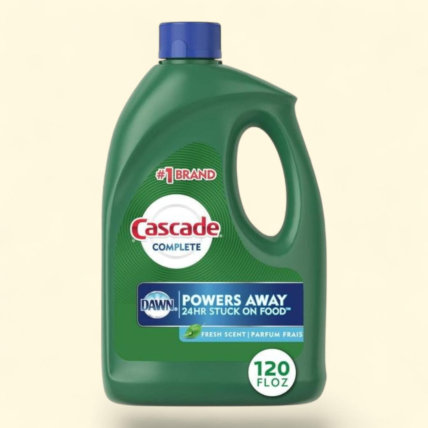 Cascade Complete Dishwasher Detergent Liquid Gel, 120 fl oz — authentic US product shipped worldwide by Treatspree