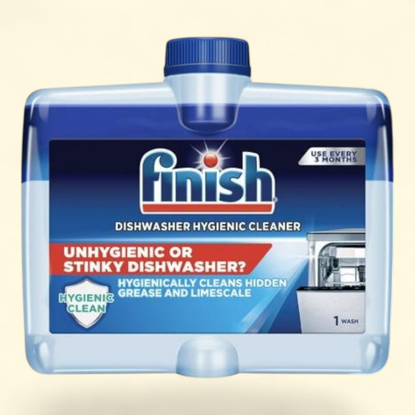 Finish Dishwasher Cleaner, 1 Count