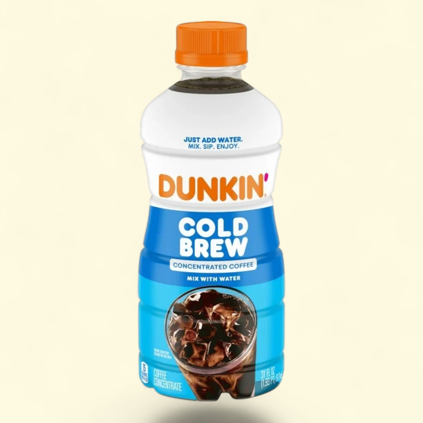 Dunkin' Cold Brew Concentrated Coffee, 31 fl oz