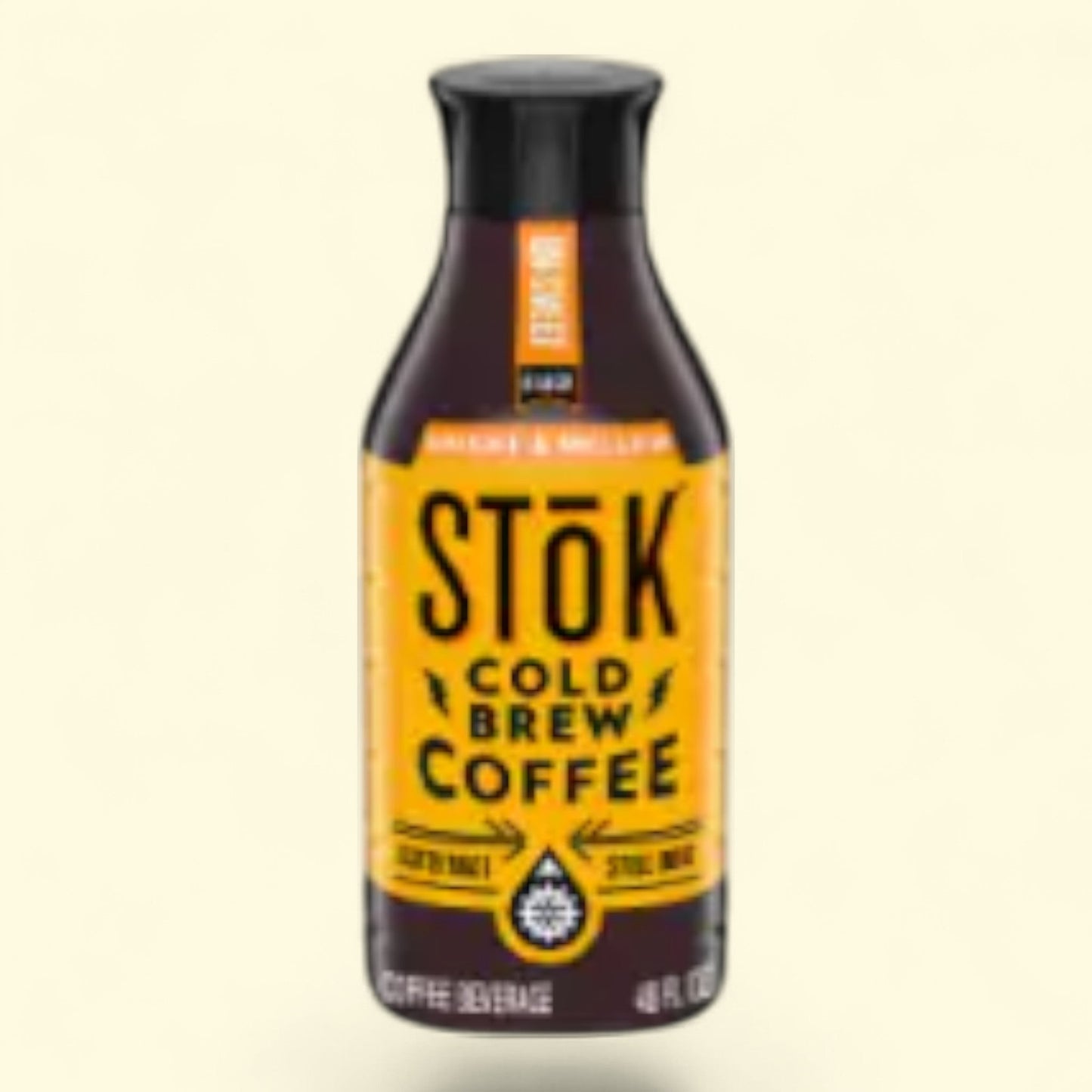 Stok Cold Brew Light Roast Black Iced Coffee, 48 oz