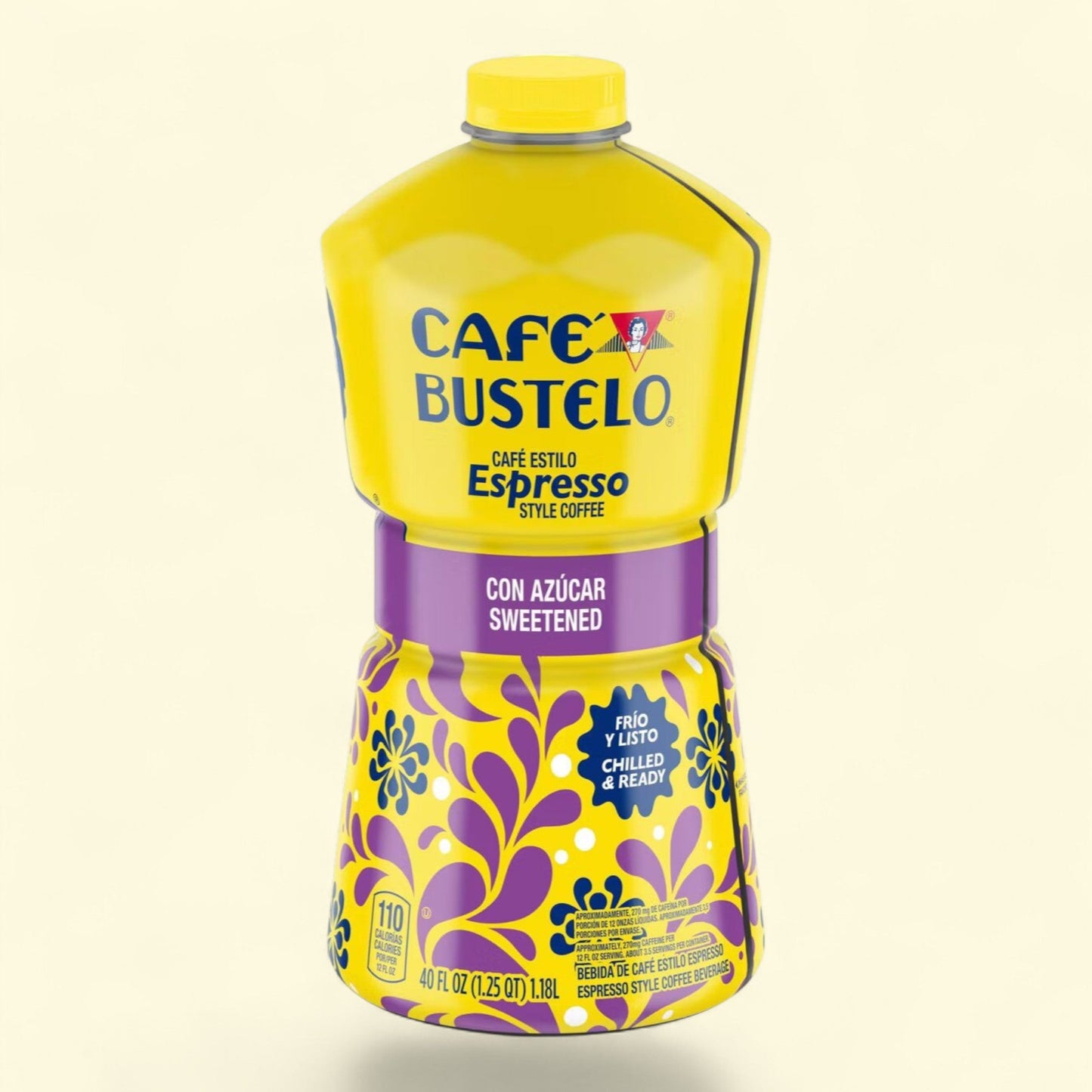 Café Bustelo Sweetened Espresso-Style Iced Coffee, 40 fl oz